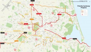 Christchurch Cycling Map