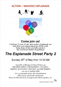 Esplanade Party Poster