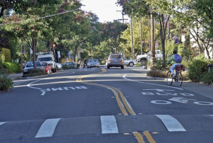 Bicycle Boulevard in Berkeley