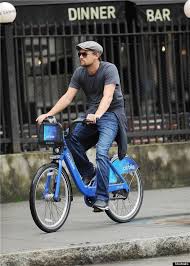If Leonardo rides a Citibike, it must be cool!