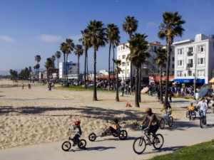 Venice Beach bike path