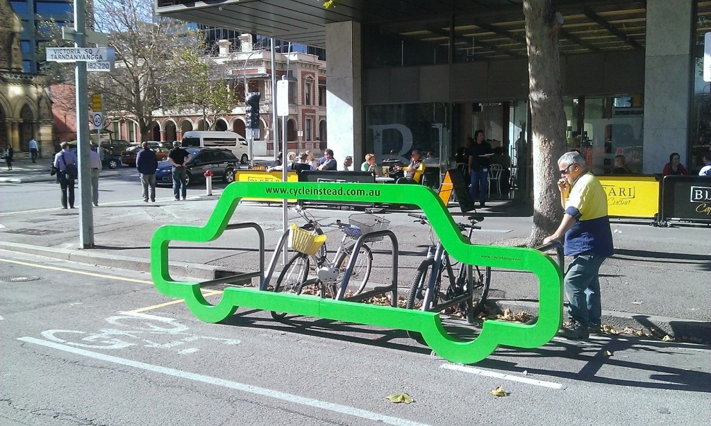 Bike parking Adelaide