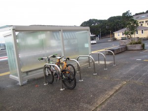 Hobsonville bike parking