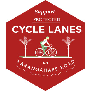 K Road cycle lanes