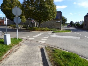 Clear prioritisation for the cycle path near Maarstricht