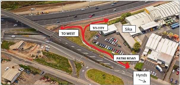 Changes to NW Cycleway - 11 Feb 2015