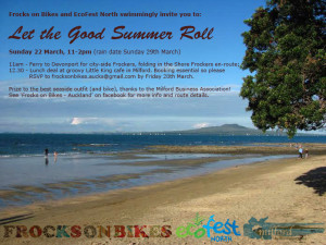 Let the Good Summer Roll flyer
