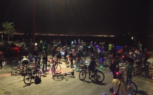 Lights, Action! Auckland's first Bike Rave a raving success
