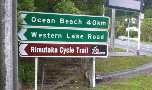 Rimutaka - trail signs