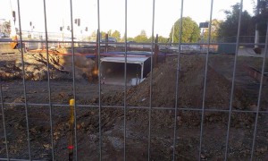 Western end of the underpass in progress (Pic from Facebook, thanks Anthony Rola!)