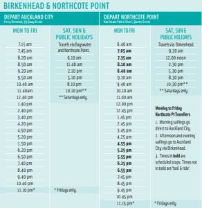 Ferry times image-1