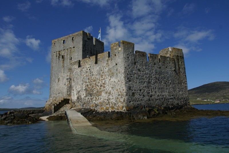 Kisimul Castle, Castlebay, Barra. (Pic via Wikimedia Commons)