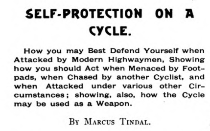 Selfprotectiononacycle