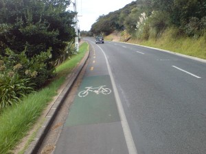These yellow broken lines now won't be removed anymore - and new cycle lanes will get them again.