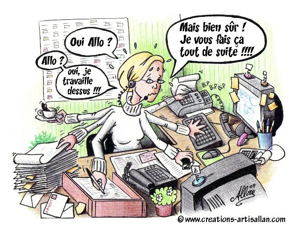 This is a little bit like how our lovely Jolisa probably feels like (if she was French, and a person in a comic). Image by ArtisAllan, License CC BY-NC-ND.3.0 