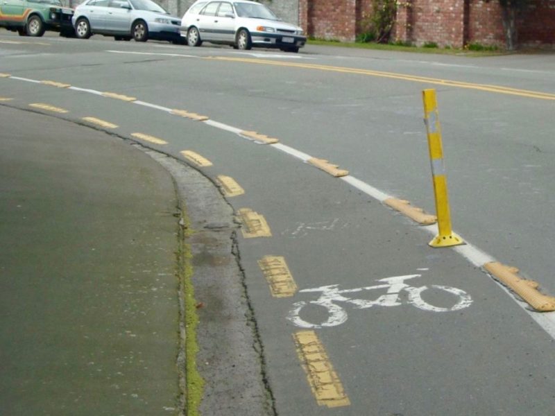 Riley kerb, as seen on Kotare Ave in Chch (Image: Cycling in Christchurch)