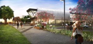 A new path to the new Otahuhu train station