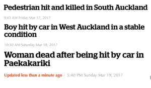 Just three recent headlines from the NZ Herald.
