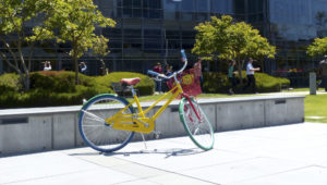 Google bike in its natural habitat. (Photo: Roman Boed, via Flickr)