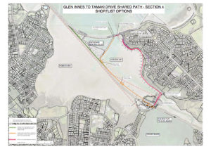 The final leap - linking the Glen Innes path to Tamaki Drive