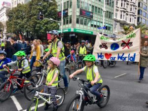 For the record: bikes are climate action!