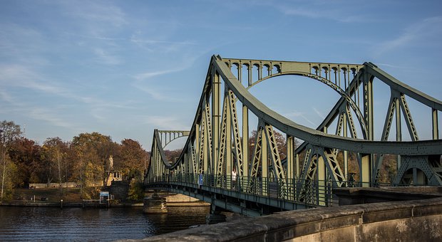 Glienicke Bridge, Berlin.