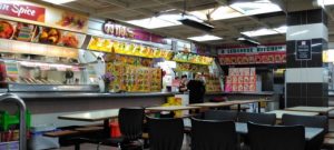 Photo of Food-Alley, the wonderful food court that we miss dearly.