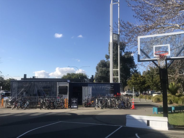 Ōtara Bike Burb's hub in the town centre
