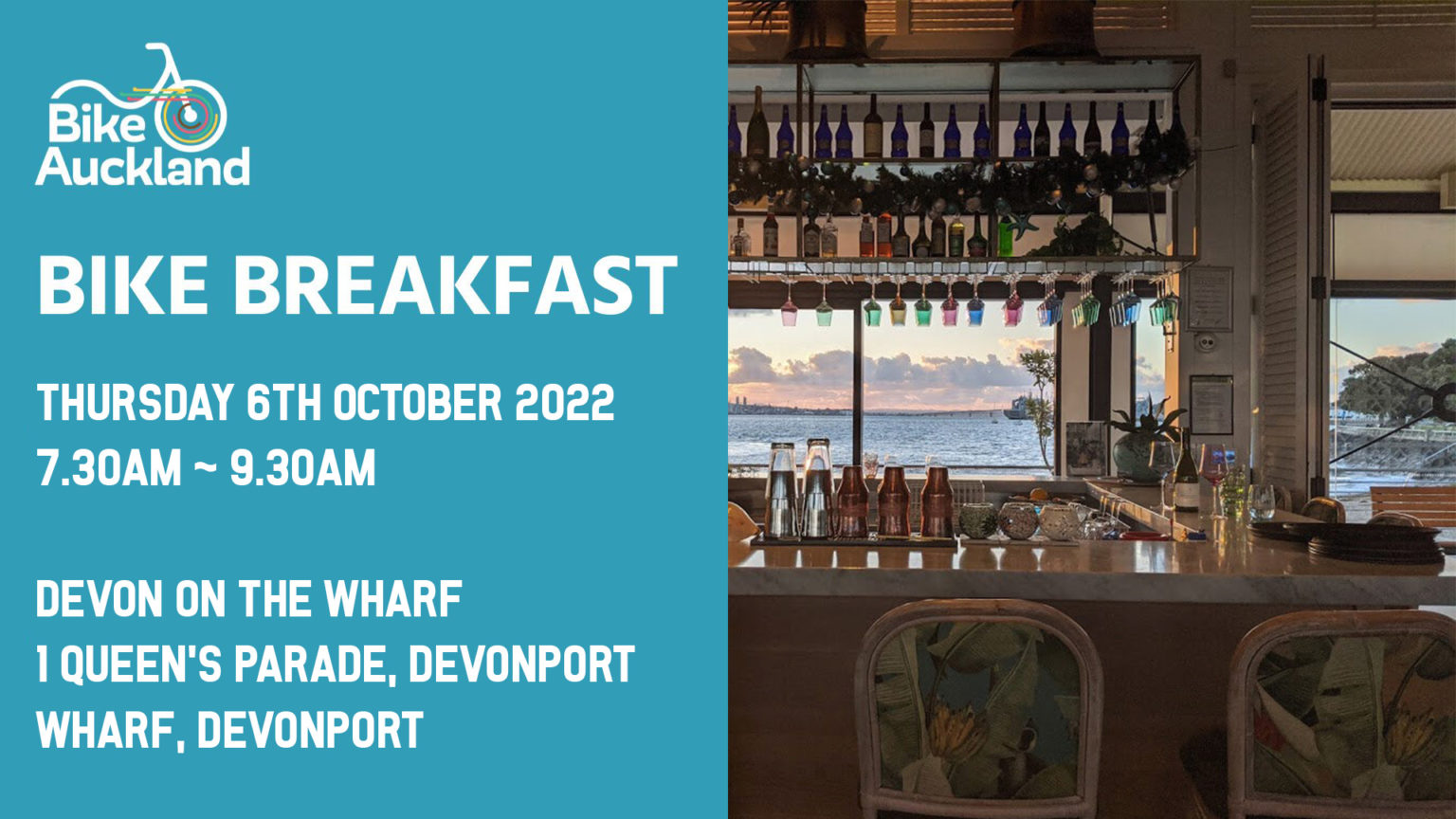 Bike Breakfast Devonport Bike Auckland
