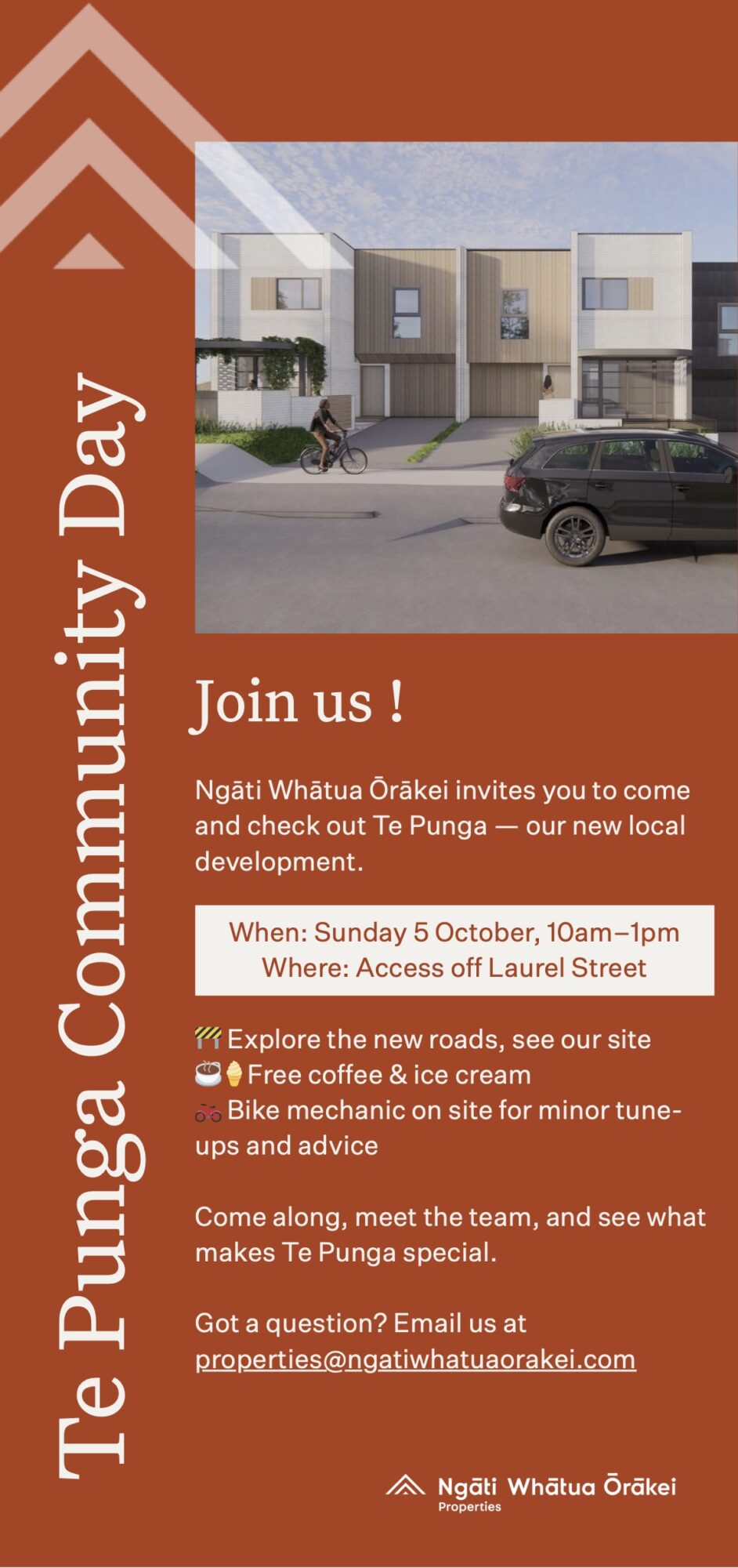 [POSTPONED] Te Punga Community Day - Bike Auckland